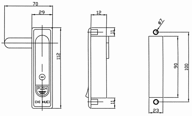 NO16-3 R-V245-3KEY