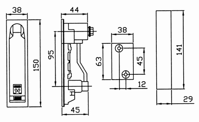 NO17 A-180-1KEY