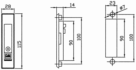 NO24 RV-0240-2-1KEY